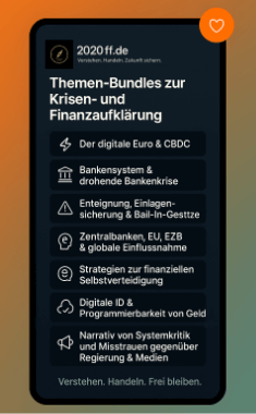Die neue App von 2020ff.de – Themenbundle zur Krisen- und Finanzaufklärung